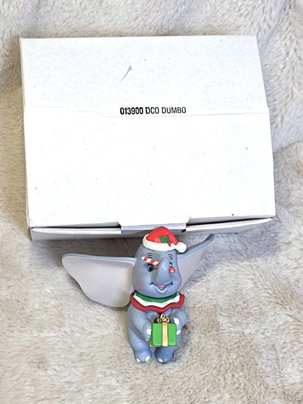 Disney DCO Dumbo Christmas Ornament Vintage Collector Piece With Original Box #G